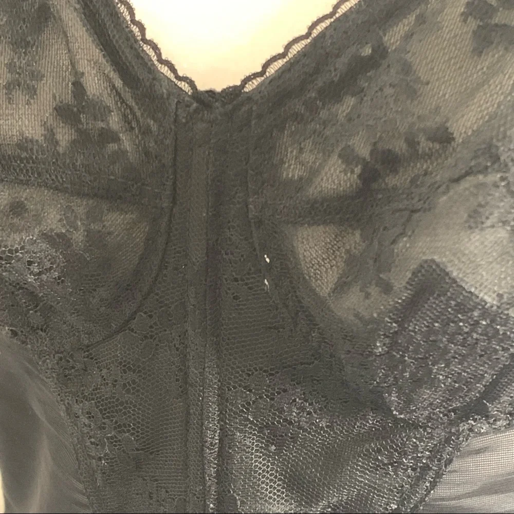 1960s Charmode Lace Corset Bustier - Picture 10 of 13